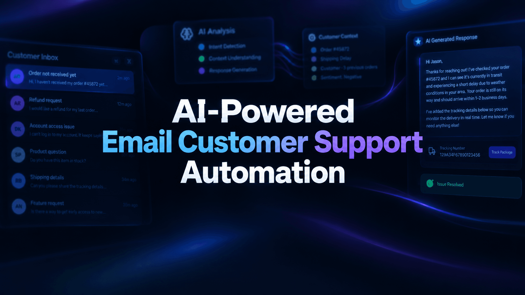 AI-Powered Customer Support Automation project cover