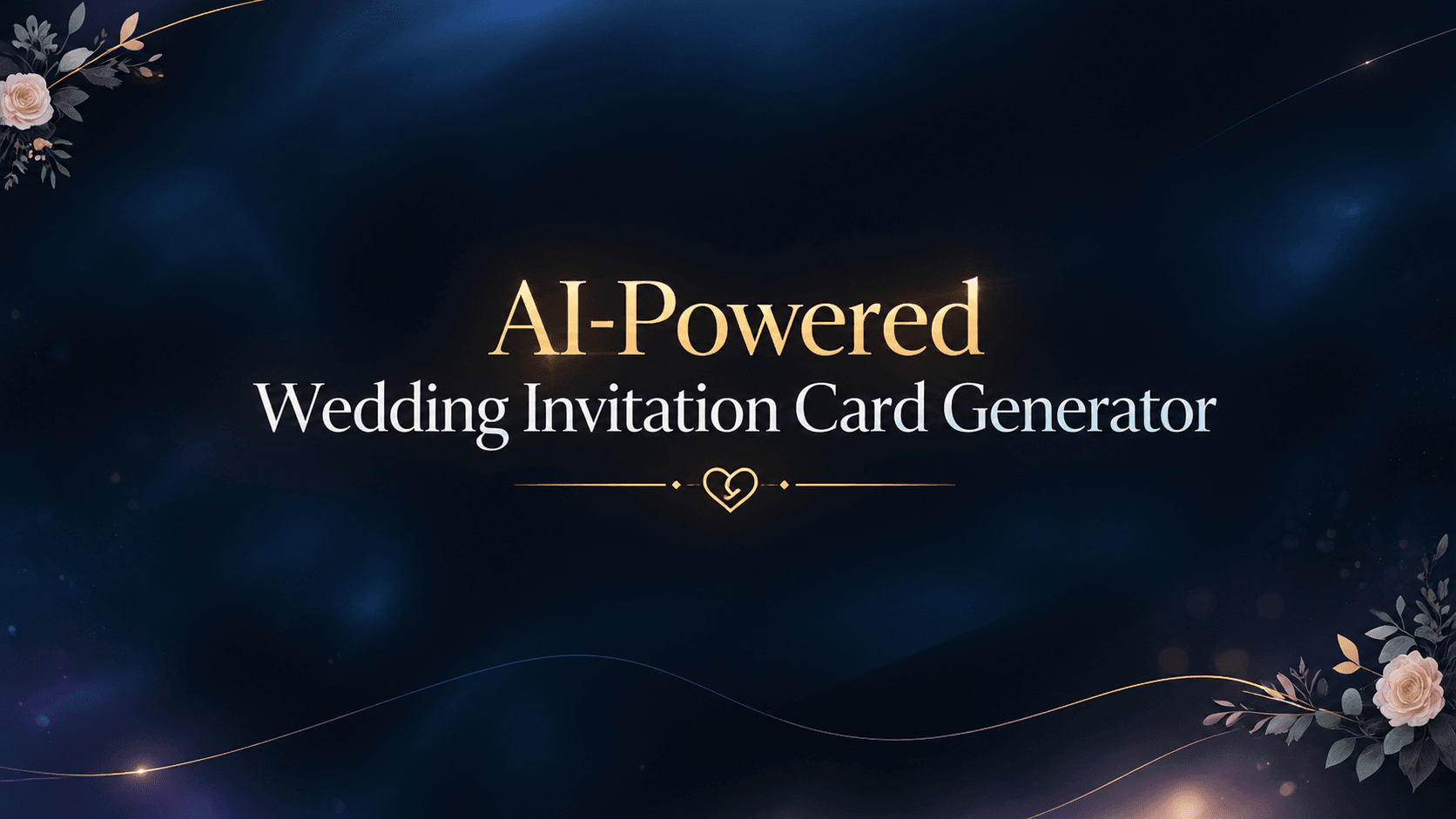 AI-Powered Wedding Invitation Generator project cover