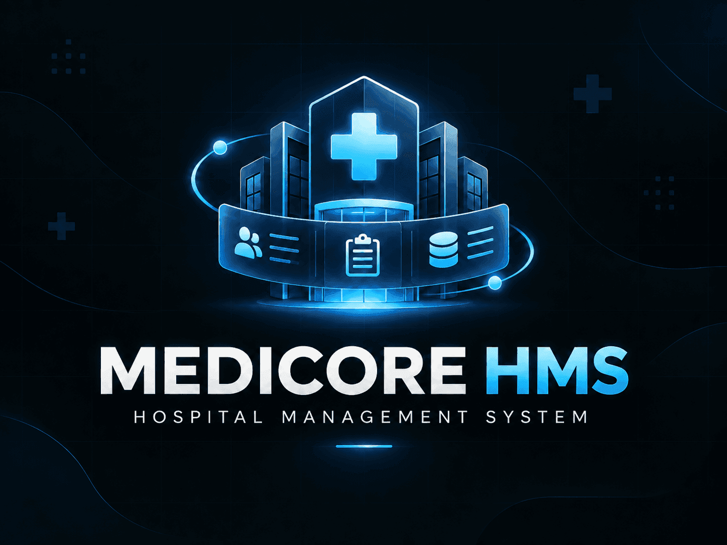 MediCore Hospital Management System project cover